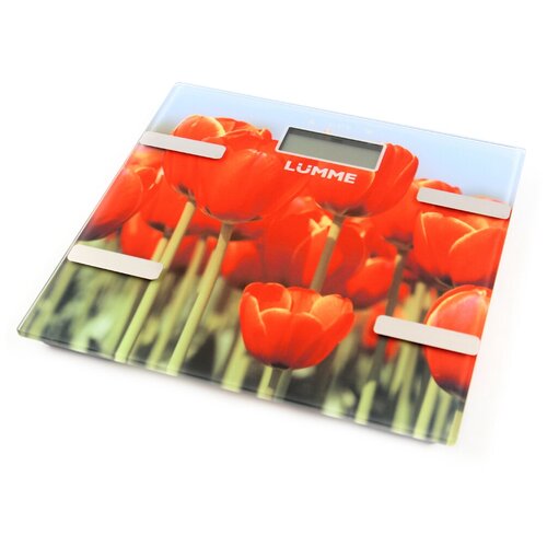 Весы Lumme LU-1333 сенсор Тюльпаны