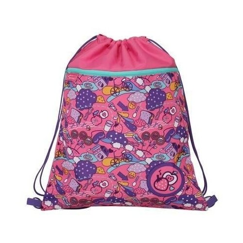 Мешок для обуви 1 отделение Tiger Family Хороший день, 330x400мм, с карманом