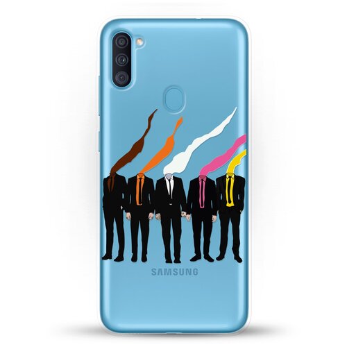 фото Силиконовый чехол псы на samsung galaxy a11 andy & paul