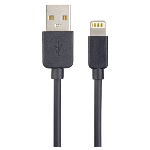 Кабель для iPhone PERFEO USB - 8 PIN Lightning черный длина 1 м. бокс I4603 30 013 256 кабель vivanco usb 2 0 тип a 1 8 м 45232