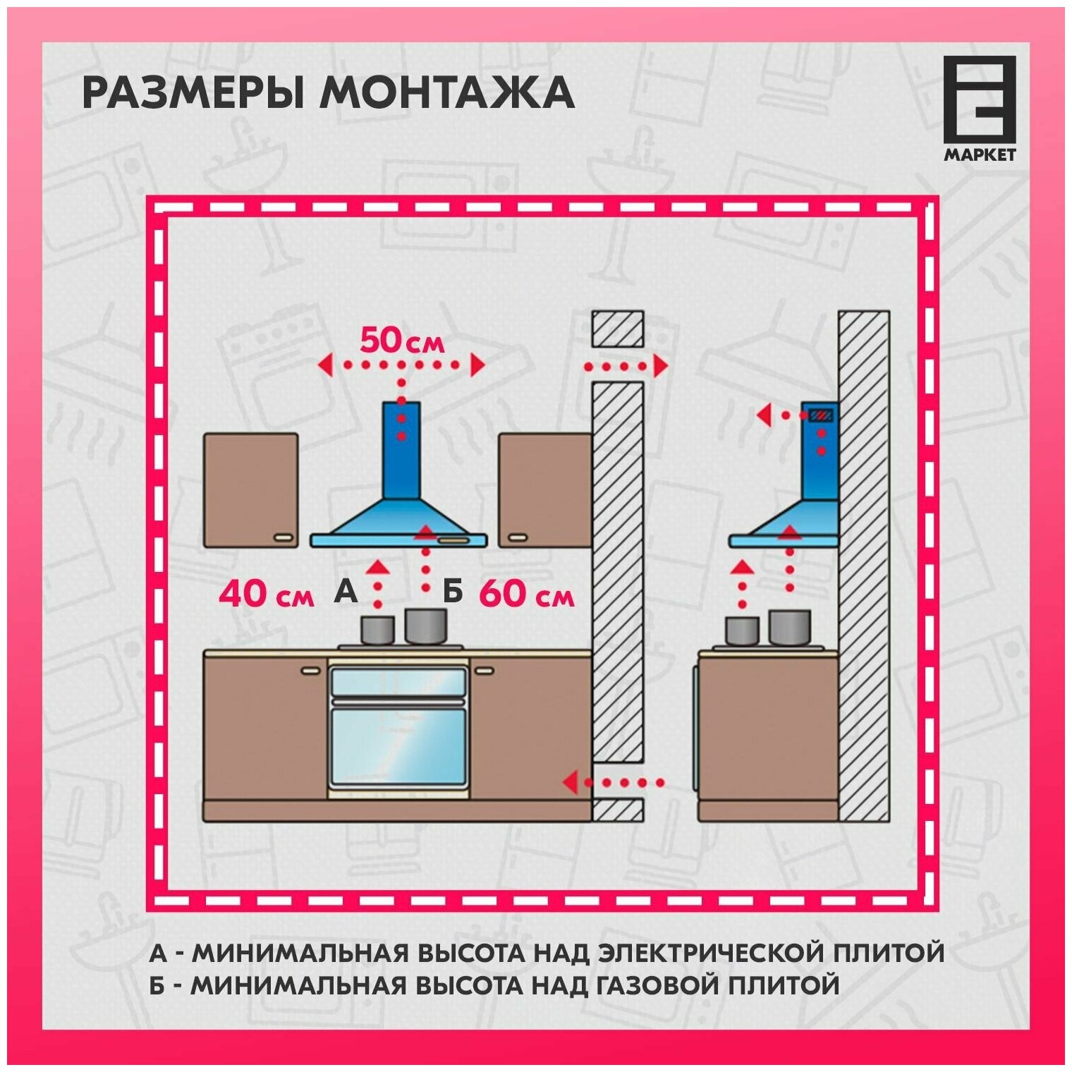 Кухонная вытяжка купольная Hebermann HBWH 50.1 W - фотография № 6