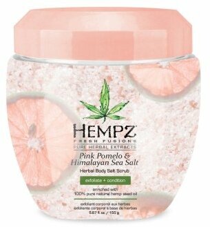 HEMPZ Скраб для тела Помело и Гималайская соль / Pink Pomelo Himalayan Sea Salt Herbal Body Salt