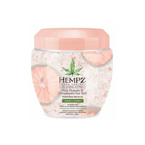 HEMPZ Скраб для тела Помело и Гималайская соль / Pink Pomelo Himalayan Sea Salt Herbal Body Salt