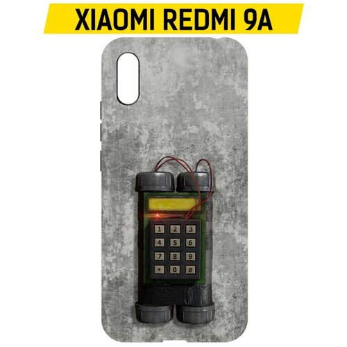 Чехол-накладка Krutoff Soft Case Cтандофф 2 (Standoff 2) - C4 для Xiaomi Redmi 9A черный чехол накладка krutoff soft case cтандофф 2 standoff 2 c4 для xiaomi 11t pro черный