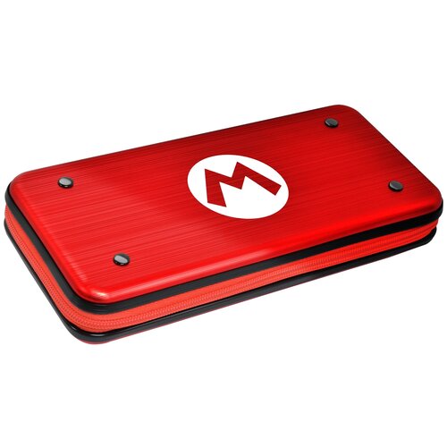 HORI Защитный алюминиевый чехол Mario для консоли Nintendo Switch (NSW-090U), красный, 1 шт.