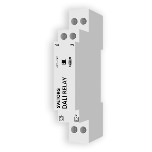 ретранслятор dali rep svetorg dali Реле управления DALI Relay 10A DIN Svetorg