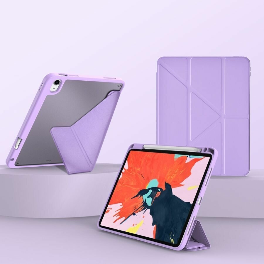 Чехол для планшета WiWU JD-103 Defender Smart Cover для Apple iPad (10-го поколения) 109 дюймов 2022 года фиолетовый