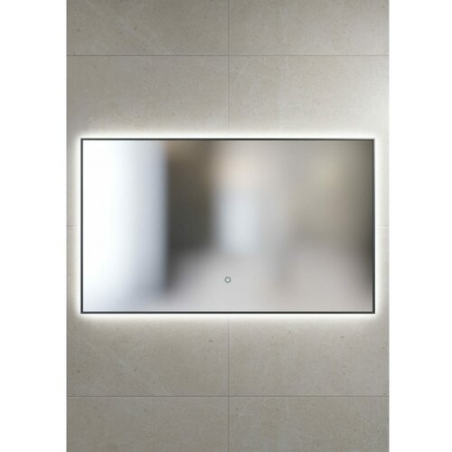 Зеркало для ванной Санвит Панорама 120 чёрное
