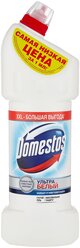 Domestos Ультра Белый, чистящее средство для туалета, Антибактериальный эффект, 1500 мл