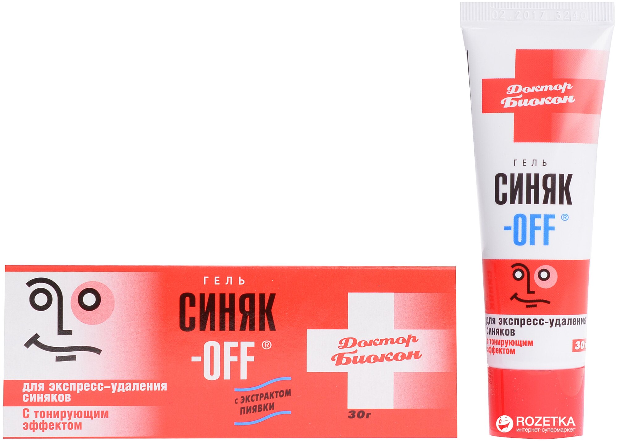 Синяк-OFF с тонирующим эффектом гель, 30 г, 1 шт.