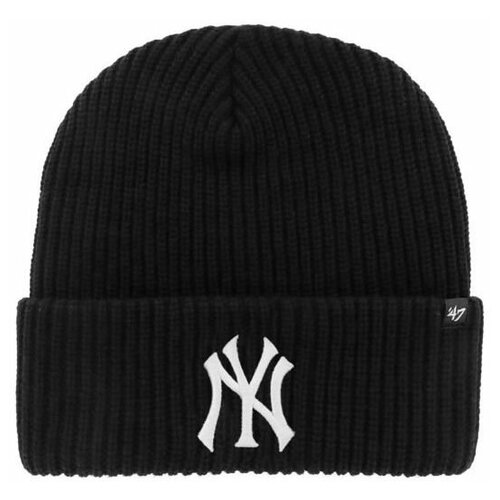 Шапка 47BRAND Upper Cut Cuff Knit New York Yankees (черный) B-UPRCT17ACE-BK