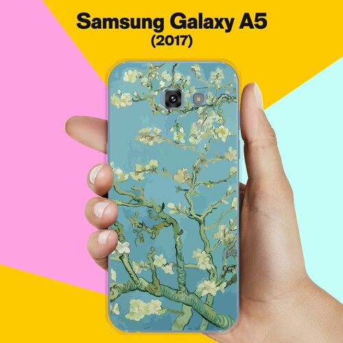 Силиконовый чехол на Samsung Galaxy A5 (2017) Картина / для Самсунг Галакси А5 2017 пластиковый чехол черный фон и сердечки на samsung galaxy a3 2017 самсунг галакси а3 2017