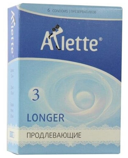 Презервативы Arlette Longer 3 6 шт.