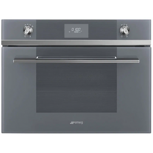 Микроволновая печь встраиваемая Smeg SF4101MS1, серый