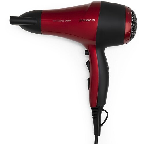 Фен Polaris PHD 2077i 2000Вт красныйчерный 285100₽