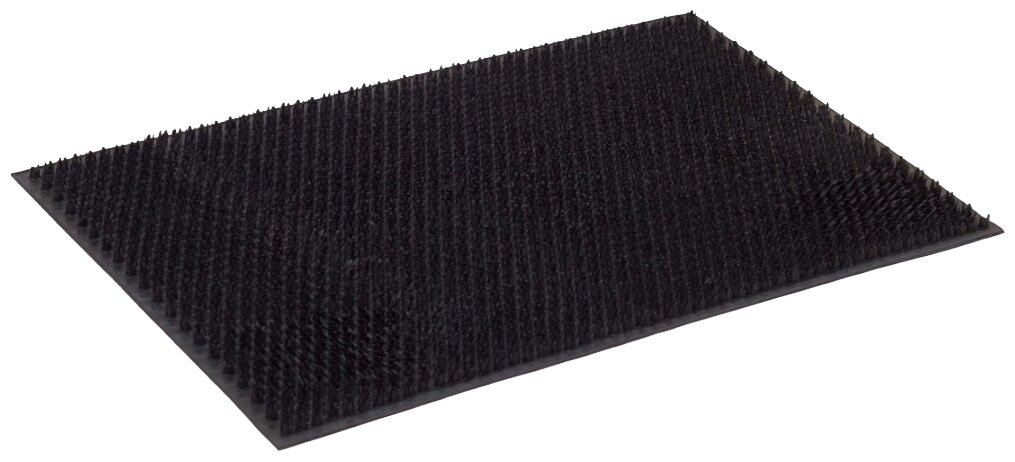 Коврик резиновый 40х60 см "Травка", чёрный, Sunstep™ - фотография № 2