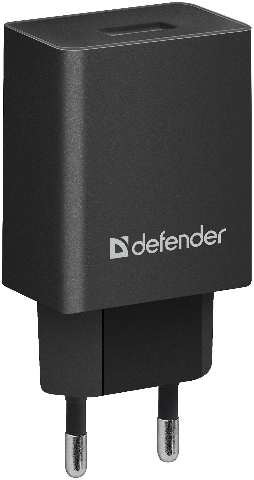 Сетевой адаптер DefenderEPA-10 черный, 1xUSB, 5V/2.1А, пакет