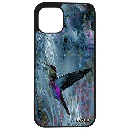 фото Чехол для мобильного iphone 12, "колибри" птенец полет utaupia