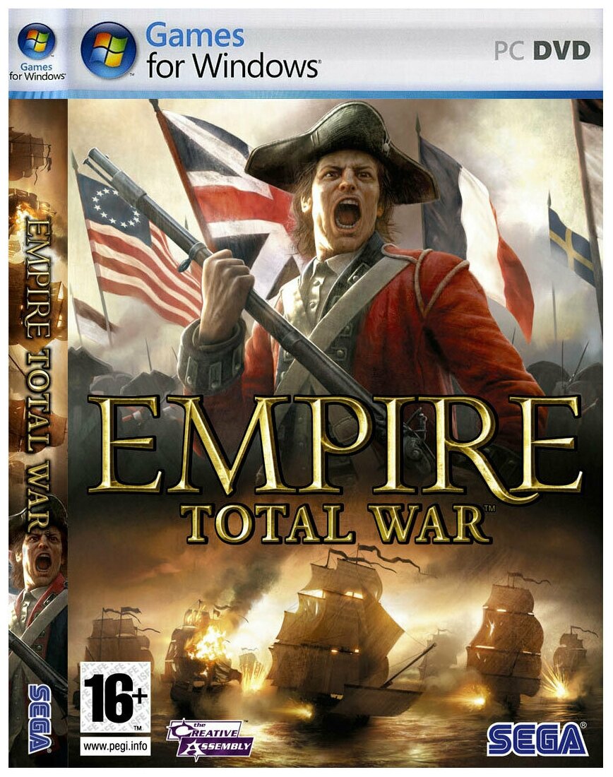 Empire: Total War - На тропе войны (DVD-BOX)