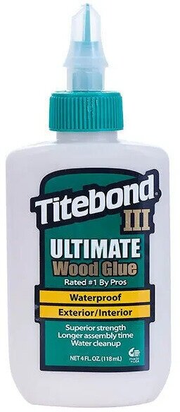 Клей для дерева Titebond Ultimate III Wood Glue 118 мл 1412
