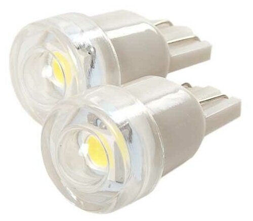 Светодиод 12V T10 1SMD (5050) W21x95D SUPER WHITE (2) Ультра (габарит повторитель поворота) А-01 4630010931016