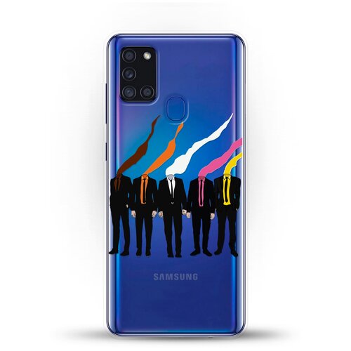 фото Силиконовый чехол псы на samsung galaxy a21s andy & paul