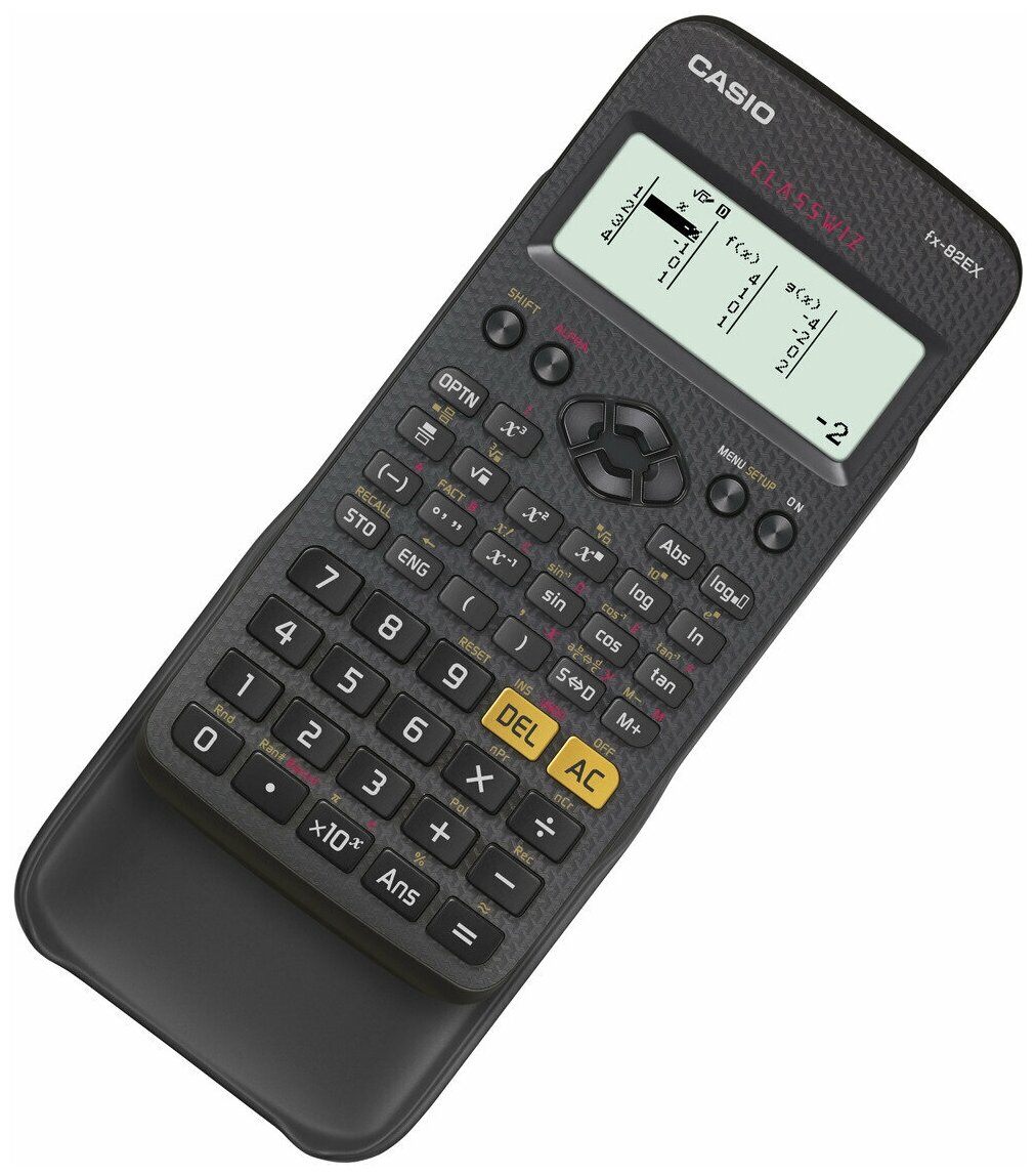 Калькулятор инженерный для ЕГЭ CASIO FX-82EX (166х77) 274 функции батарея сертифицирован для ЕГЭ