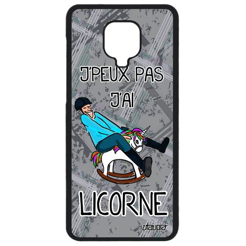 фото Чехол на телефон xiaomi redmi note 9s, "не могу - у меня единорог!" карикатура повод utaupia