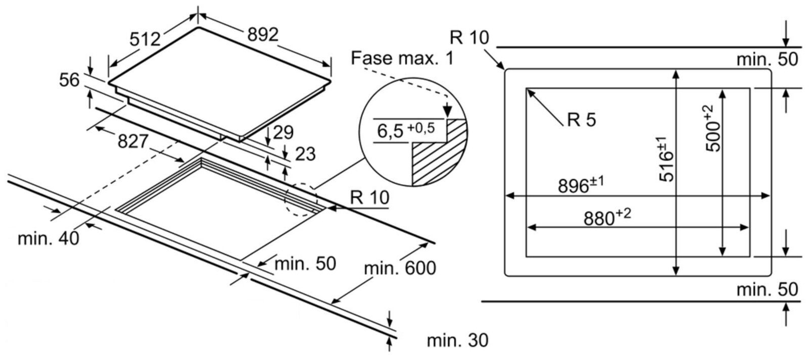 Электрическая варочная панель Neff TPT5960X (T59PT60X0) - фотография № 5