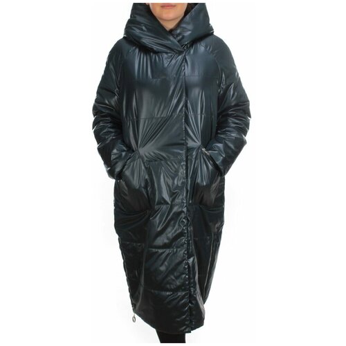 фото 21085 куртка зимняя двухсторонняя женская облегченная snow clarity морская волна р.56 не определен