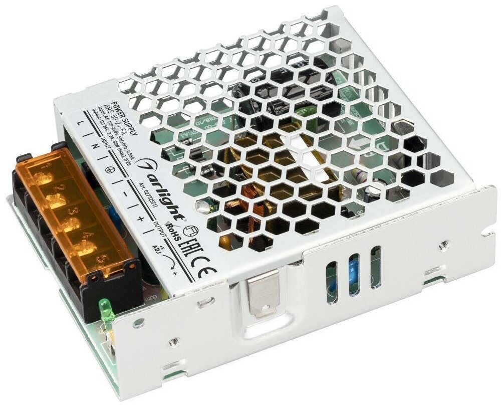 Блок питания Arlight ARS-50-24-FA 24V 53W IP20 2,2A 027325(1)