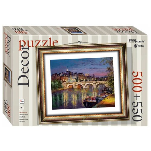 Пазл Step puzzle Decor Париж (98024), 500 дет. пазл step puzzle париж 79157 1000 дет разноцветный