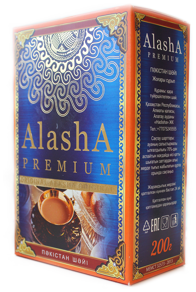 Чай черный Alasha пакистанский подарочный казахстанский 200 гр - фотография № 4