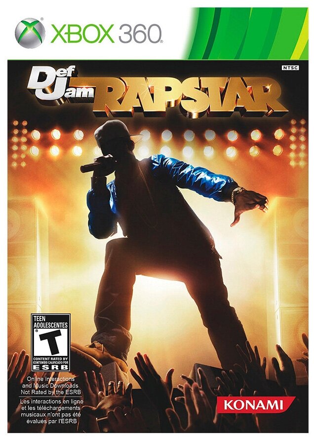 Def Jam Rapstar (Xbox 360) английский язык
