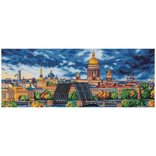 фото Набор для вышивания panna "утренний питер" 36.5x14 см