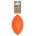 Мячик для собак PitchDog SPORTBALL игровой мяч-регби, оранжевый