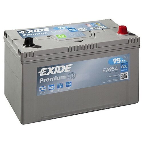 Аккумулятор Exide Premium EA954 95 Ач 800А обр. пол.