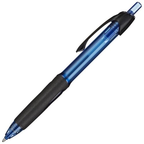 Ручка шариковая автоматическая Uni Eco Powertank (0.4мм, синий цвет чернил, масляная основа) 1шт. (SN-220)