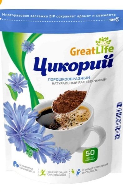 Цикорий Great Life порошкообразный, 80 гр.