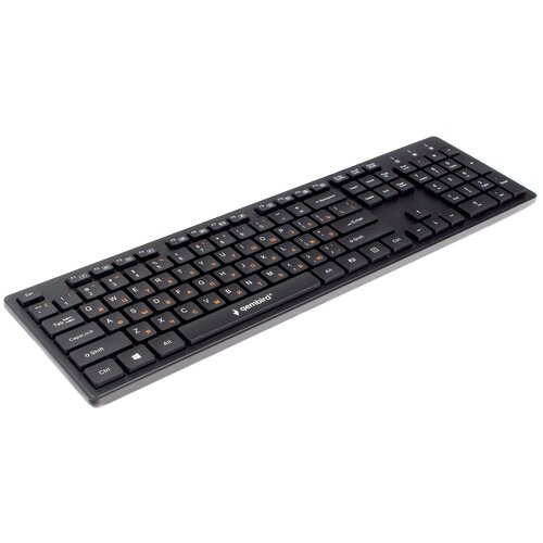 Клавиатура Gembird KB-8360U черный, русская клавиатура gembird kb 8410 шоколадный тип клавиш