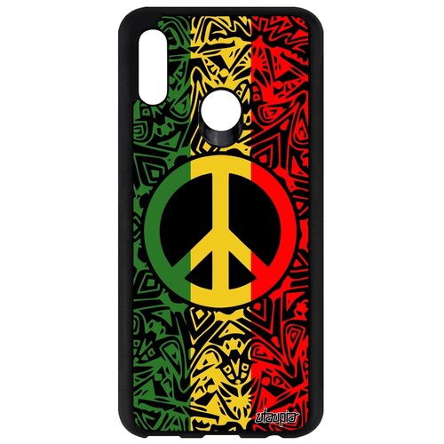 фото Чехол на телефон honor 10 lite, "peace and love" мандала символ utaupia