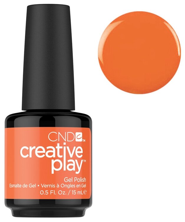 CND Creative Play Gel Polish Гель-лак , 495, Hold On Bright!, 15 мл