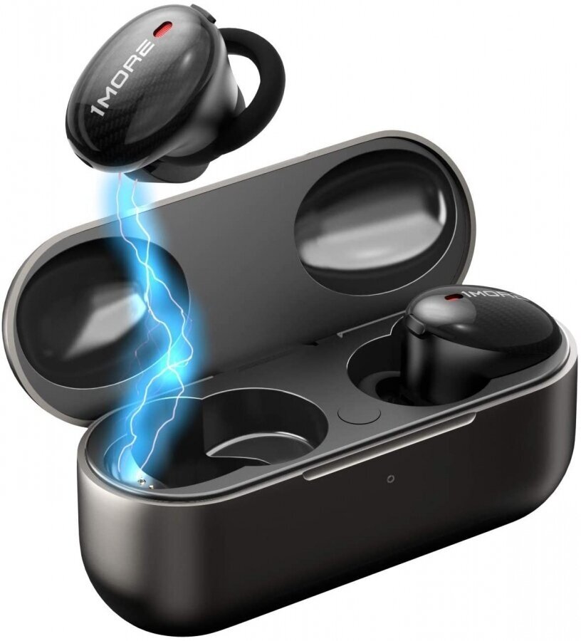 Гарнитура 1MORE True Wireless ANC, Bluetooth, вкладыши, черный [ehd9001ta] Noname - фото №6