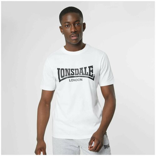 Футболка LONSDALE, размер XXL, белый