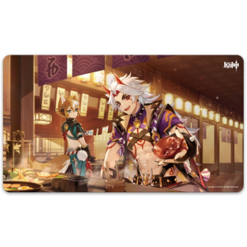 Коврик для мыши 40*70 см Genshin Impact Desk Mat Oni Royale 6974696618952 коврик для мыши genshin global impact theme desk mat omnipresence over mortals