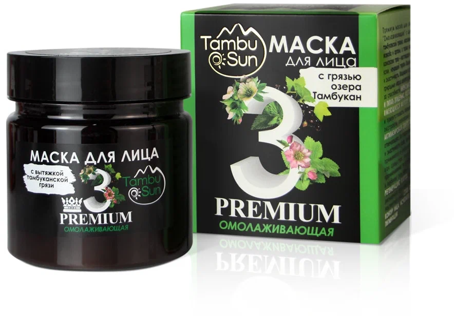 Тамбуканская маска TambuSun Premium №3 Омолаживающая, 150 мл