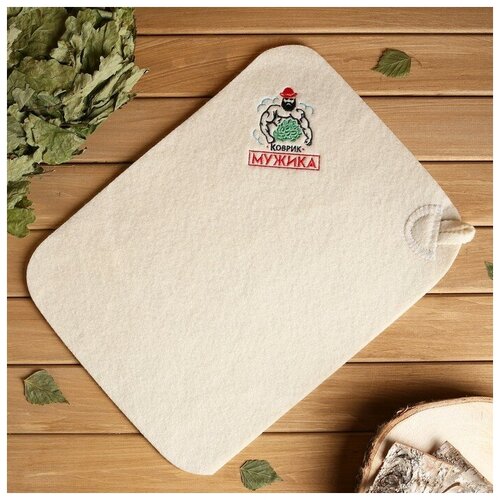 Коврик с вышивкой Коврик мужика 4030 см 336₽