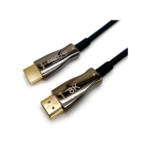 HDMI кабель оптический 2.1 Pro-HD Optical Fiber 8K-4K HDR 100 метров