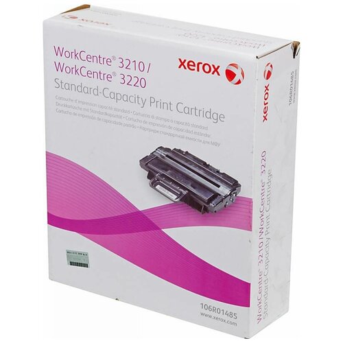 Картридж лазерный Xerox 106R01485 черный (2000стр.) для Xerox WC 3210/3220 картридж лазерный cactus cs wc3210 106r01485 черный 2000стр для xerox workcentre 3210 3220