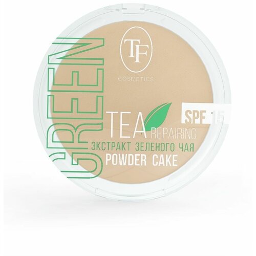 Пудра для лица Cake Green Tea Repairing 03 песочный беж